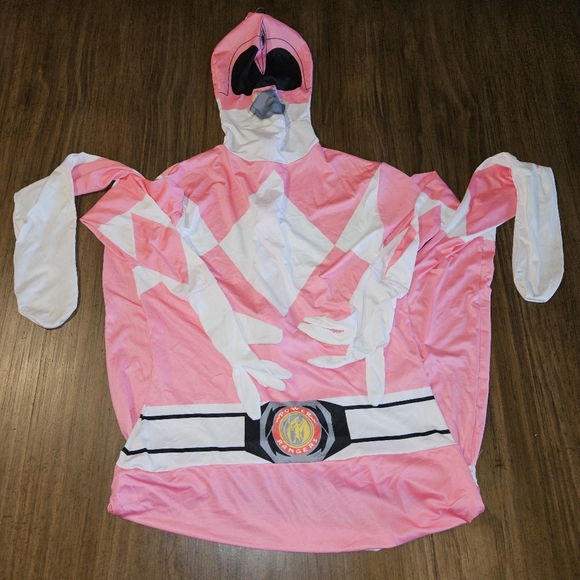 Adult Pink Power Ranger Morphsuit Women Superhero Costume Skin Suit L - Picture 1 of 7